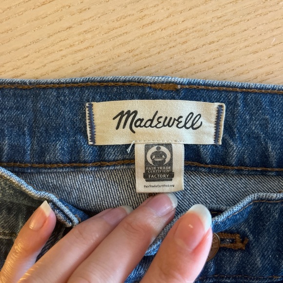 The perfect vintage wide-leg crop jean by Madewell, size 24 - Picture 6 of 6